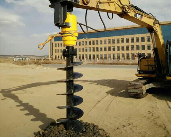 Auger Piling Work